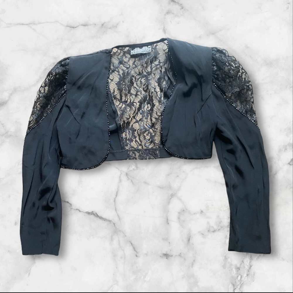 Chauncey street lace & black  long sleeve